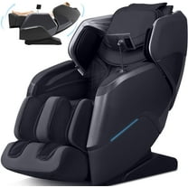 4D Massage Chair Full Body:   Zero Gravity Massage Chair 4D & 2D Dual-Mechanism Black