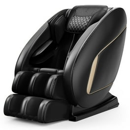 Real Relax Shiatsu Massage Chair Full Body Zero Gravity Bluetooth Heating Foot Roller Black Walmart