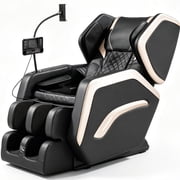 Massage Chair Full Body Zero Gravity Massage Chair Recliner, 10 Rollers Massage, Heating, LCD Touch Screen, 5.1-5.9 Ft, Male/Female Gift
