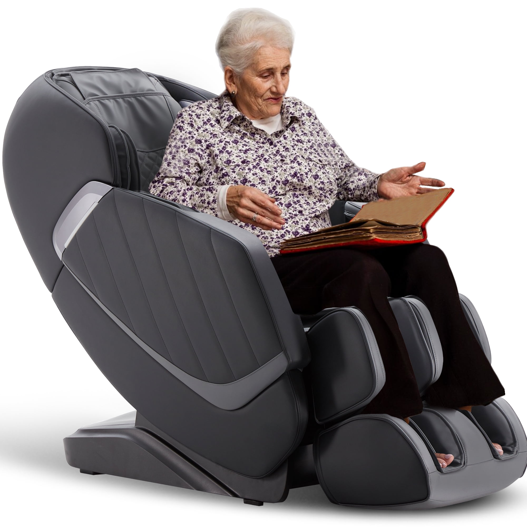 Massage Chair Full Body Zero Gravity Massage Chairs 3D Shiatsu Massage Chair Black