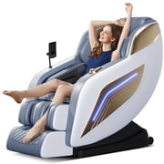 Massage Chair Full Body,Zero Gravity SL-Track Shiatsu Massage Chair, Airbag Massage with Shoulder Back and Leg Heat,Deep Yoga Stretch, AI Voice Control