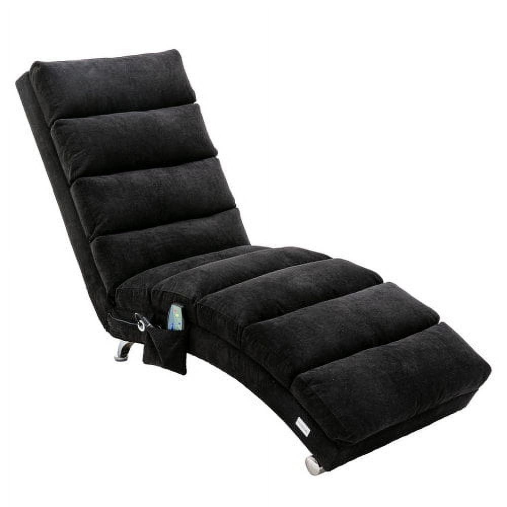 Massage Chaise Lounge Chair,Electric Recliner Chair,Linen Chaise