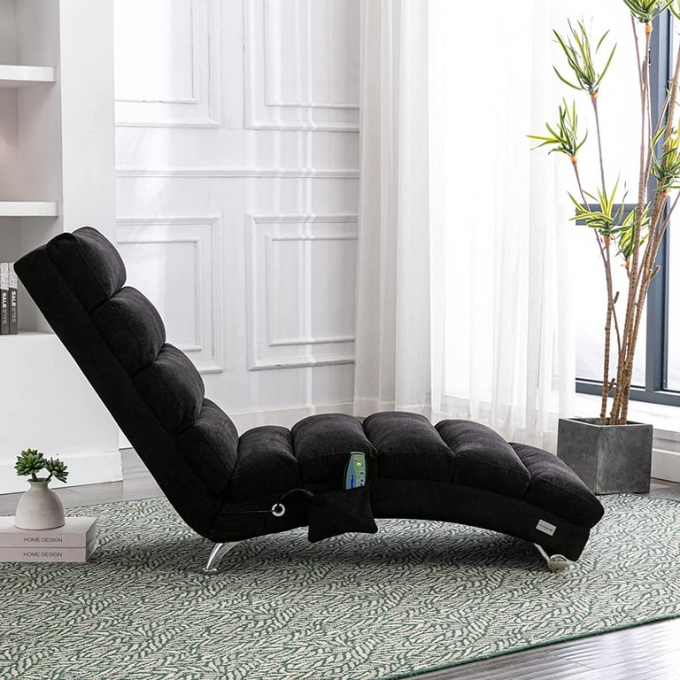Massage Chaise Lounge with Remote Control, Modern Modes Electric