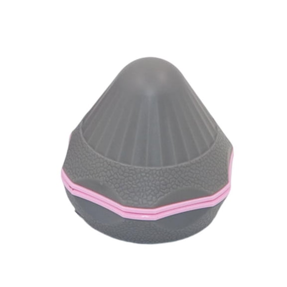 Massage Cone Strong Load Bearing Suction Cup Design Non-slip Muscle Relaxation Psoas Thoracic Spine Back Solid Adsorption Fascia Ball Yoga Supply-Pink