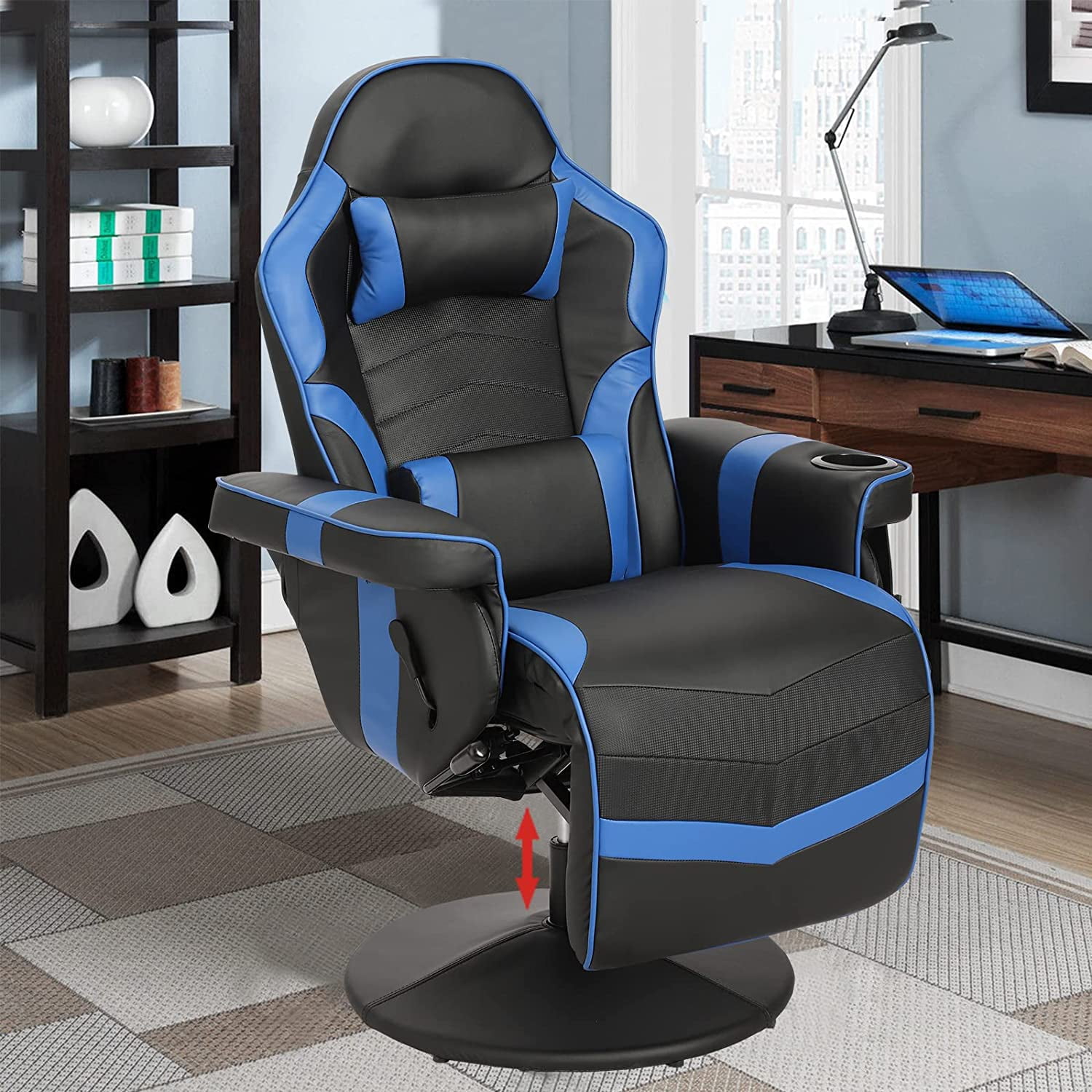 Massage Gaming Chair Reclining Video Game Chair Barbados Ubuy
