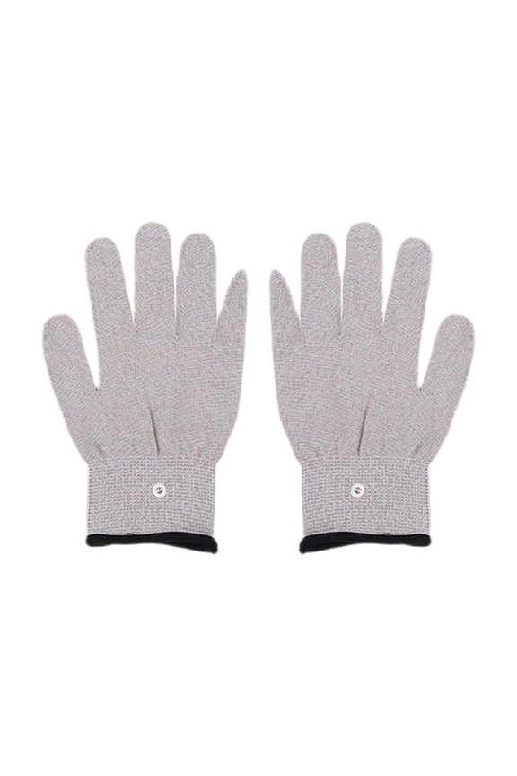 Massage Gloves, Electrode Gloves, 1 Pair Conductive Electrode Massage Gloves For Massage with Wires Beauty Machine Accessories
