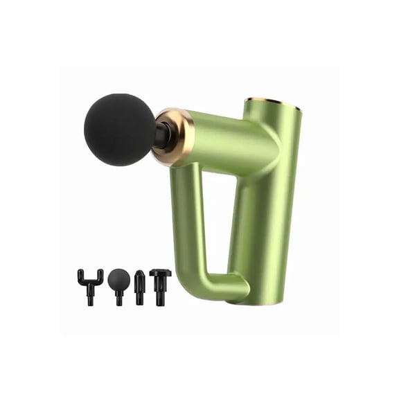 Massage Gun, 6-Speed Deep Tissue Muscle Massager with 4 Massage Heads