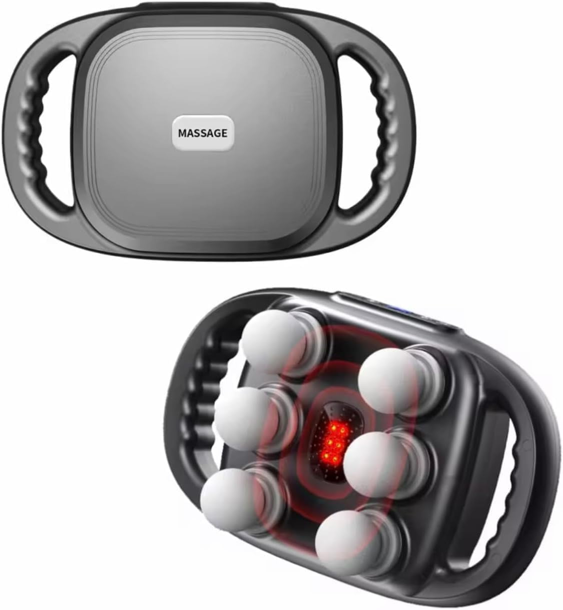 Massage Gun Professional Deep Tissue Massager for Muscle Tension Relief, 6 Massage Heads, 9-Speed Touch Screen Adjustment
