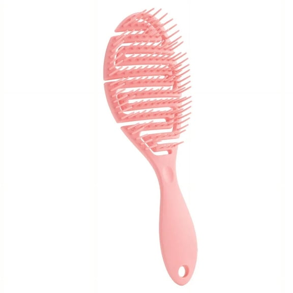 Massage Hair Comb Salon Wet Hair Brush Women Hairdressing Styling Hair Tools Anti Detangling HairBrush Wet Dry Dual Purpose Comb