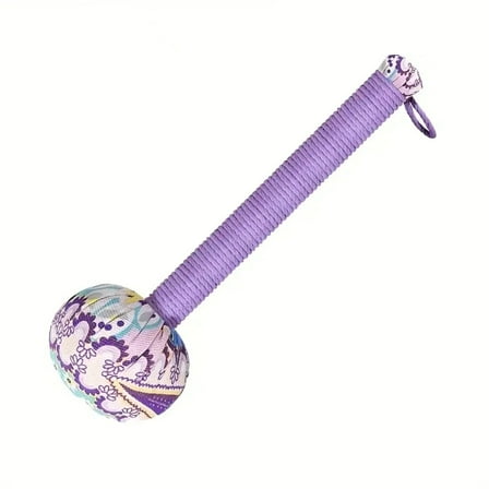 Massage Hammer Long Herbal Wormwood Lymphatic Drainage Manual Back Massager for Shoulder Neck Muscle Pain Relief