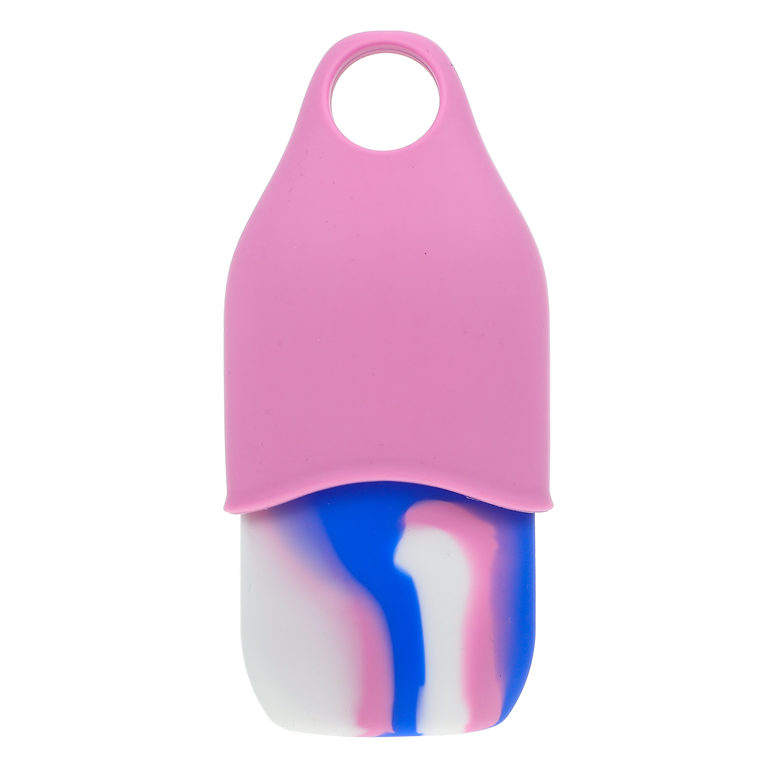 Massage Ice Tray Face Icing Roller Scroll Wheel Masager Blood Circulation Pink Silica Gel