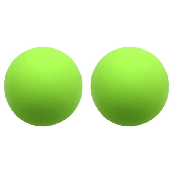 Massage Lacrosse Balls for Myofascial Release, Set of 2 Balls for Trigger Point, Deep Tissue, Muscle Knots, Yoga, Plantar Fasciitis & Muscle Soreness Relief