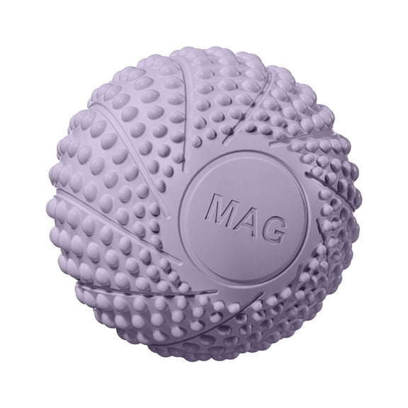 Massage Magnetic Fascia Ball - Portable Trigger Point Massage Ball with Built-In Magnet for Deep Tissue Myofascial Release and Muscle Tension Relief for Feet, Calves, Thighs, Back & Shoulders