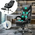 Massage Office Chair Big and Tall, Reclining Ergonomic Office Chair