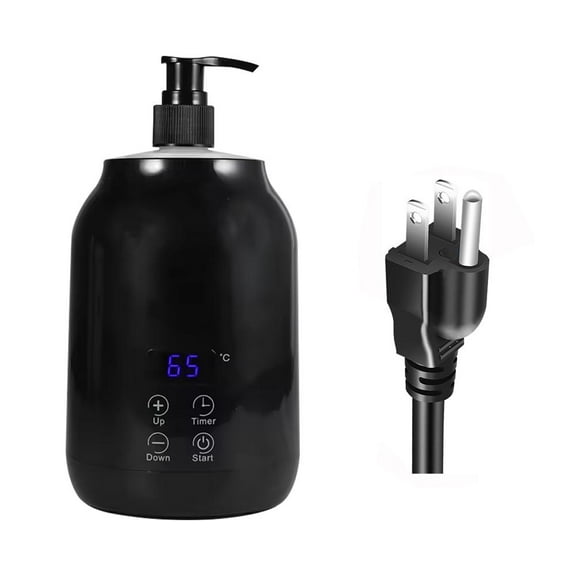 Massage Oil Warmer Bottle Professional Electric Lotion Digital Heater For S