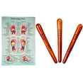 thumbnail image 1 of CCcollections Wood Therapy Massage Tools, Reflexology Wooden Stick Tool, Traditional Equipment for Relieving Muscle Pain Body Lymphatic Drainage Massager (Set B), 1 of 1
