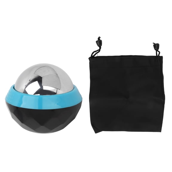 Massage Roller Ball, Ice Ball Massager Heat Relief Handheld Blue Black For Shoulders