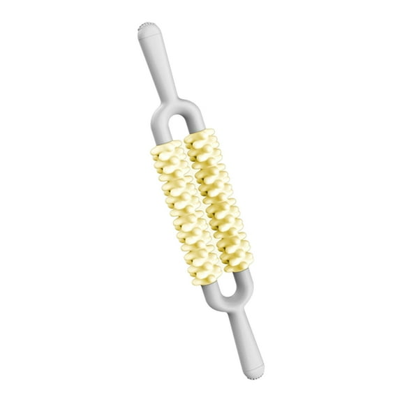 Massage Roller Stick Equipment Yoga Column for Workout, Exercise and Running Yellow
