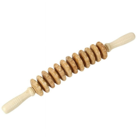 Massage Roller Tool Massager Wooden - White