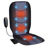 Massage Seat Cushion with 10 Vibration Motors Back Massager, Vibration Massage Chair Pad for Home Office