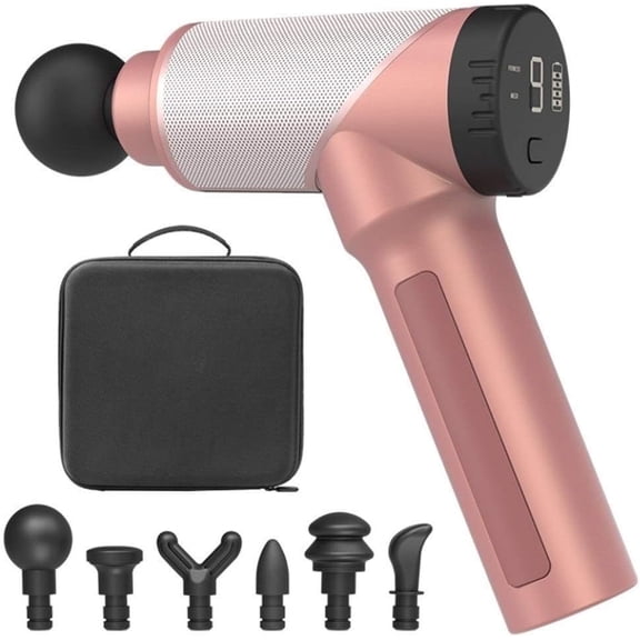 Massage Shock Gun Gun Gun Cervical Fascia and Muscle Relaxation Massage Instrument Electric Gun high Frequency Vibration Exercise T.h e.r.a.p y Device