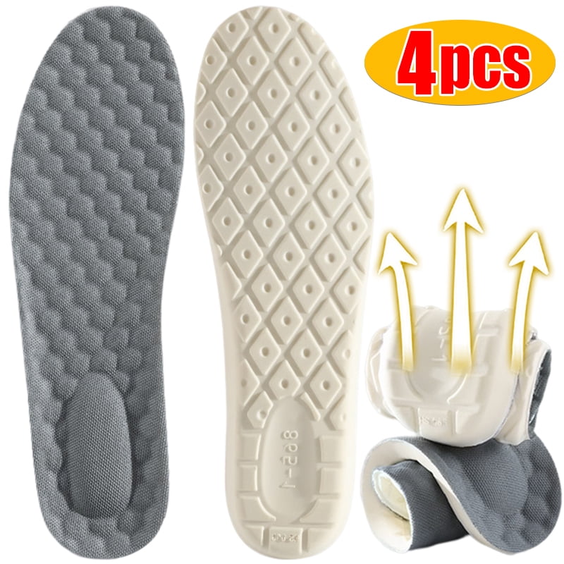 Massage Shoes Insoles Super Soft EVA Sports Insole for Feet Running ...