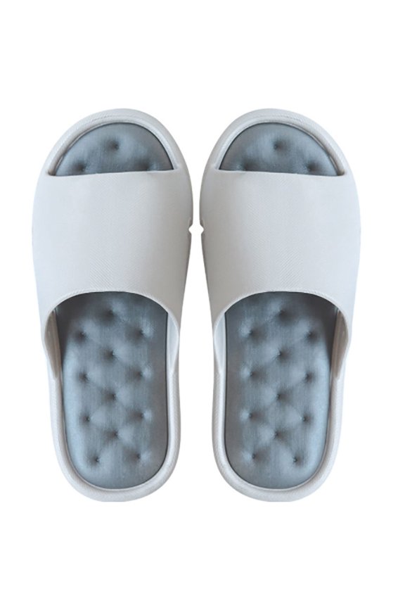 Massage Slippers For Women And Men, Slides Thick-Soled Summer Slippers Comfortable And Lightweight Shower Slippers