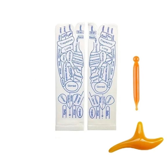 Massage Socks,Pressure Point Massage Tool,Socks for Men, Reflexology Chart Socks with Trigger Point Massage Tool,Foot Pain Relief