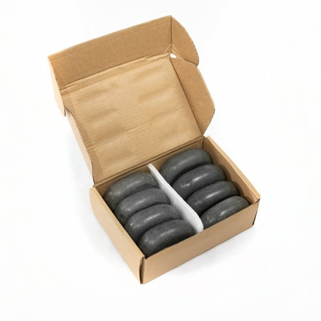 Massage Stone Basalt Heated Treatment Large Spa Stone, 8 Pcs