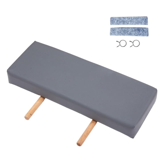 Massage Table Extender Length Extension Pillow PU Leather High Density Sponge for Taller Users on Folding Beds
