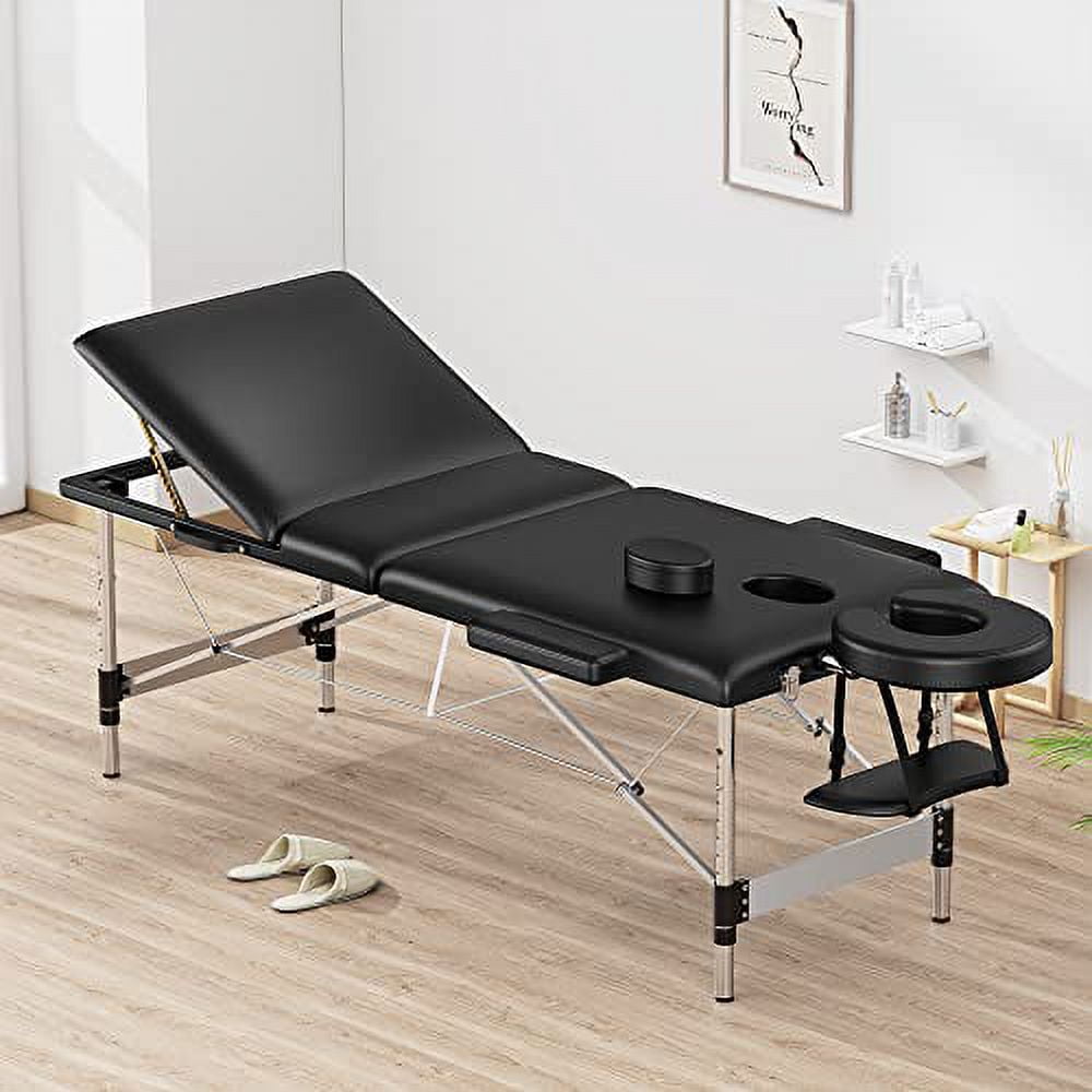 Massage Table Portable 84" Long 28" Wide Professional 3 Sections