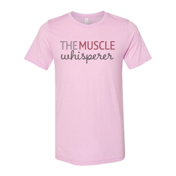 Massage Therapist Gift, Massage Therapist Shirt, The Muscle Whisperer, Massage Shirt, Massage Doctor, Gift For Masseuse, Masseuse Shirt, Lilac, MEDIUM