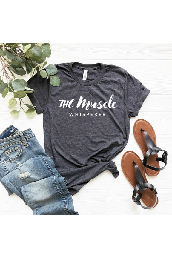 Massage Therapist Shirt, The Muscle Whisperer, Massage Therapist Gift, Masseuse Shirt, Massage Therapist, Massage Therapy Tee