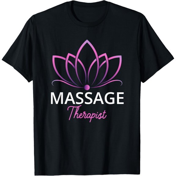 Massage Therapy Gifts for Men Women Massage Therapist T-Shirt men and women can wear, black, white, gifts