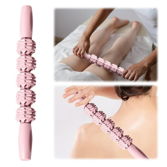 Massage Tools & Fascia Muscle Roller Cellulite Massager for Deep Tissue Neck Leg Back Body Roller Massage Stick for and Relaxation