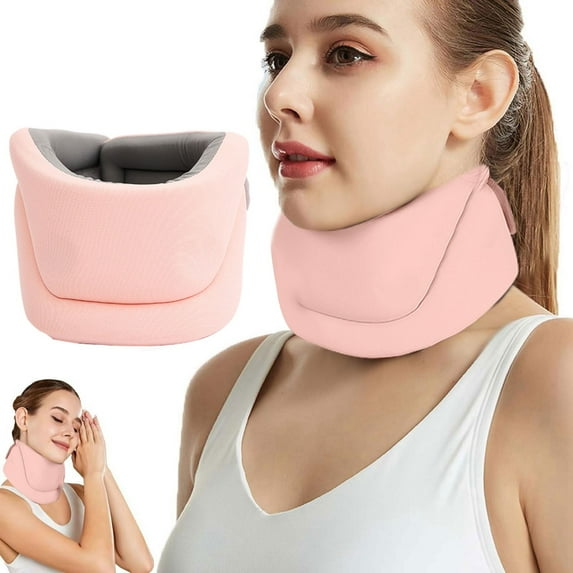 Massage Tools Neuleben Snooze Sleeping Aid Neck Support Pillow Memory Foam Orthopaedic Neck Brace for Travel and Relaxation