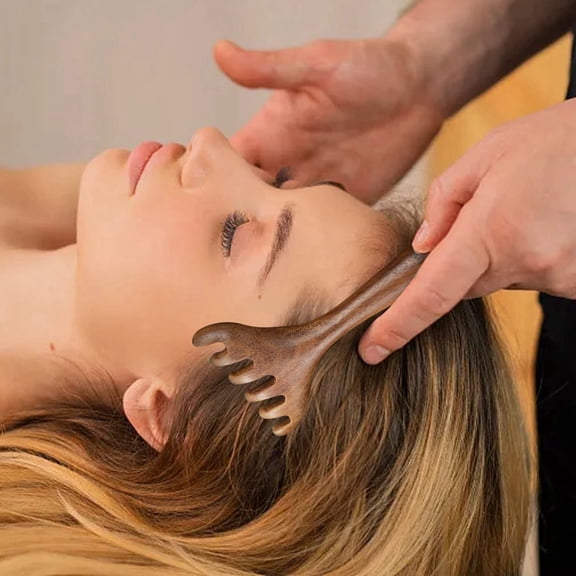 Massage Tools & Six Massage Comb Manual Scalp Massager Scraping Tool for Relaxation and Comfort in Scalp Neck Shoulders and Face