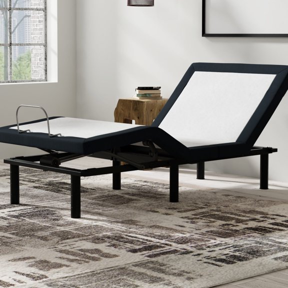 Massage Twin Long Base with Four USB & Memory Positions / Perfect for Platform Beds, Easy Charging