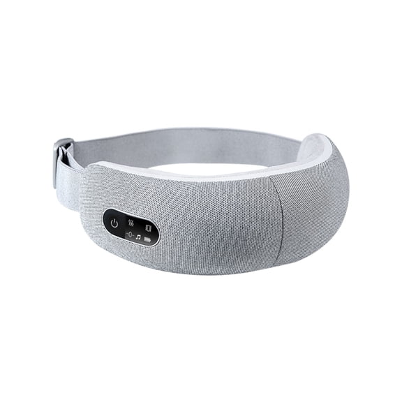 EMEI Deluex Foldable Crescent Moon Shape Back Neck & Shoulders Vibration Massager w/ USB Charging Line, Gray