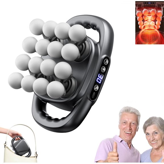 Massager, 2026 New Mini Husband 2.0 Massage, 16 Head Massager Gun, 30 Intensity Levels & 3 Smart Modes, for Legs,Back,Waist,Buttocks Muscles