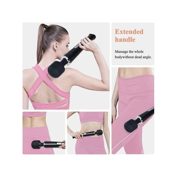 Massager - 9 Modes Electric for Muscle Recovery, Body Sculpting Massage, Cordless Rechargeable for Back, Legs, Arms