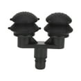Massager Replacement Head 0.7in Outer Diameter Silicone Odourless