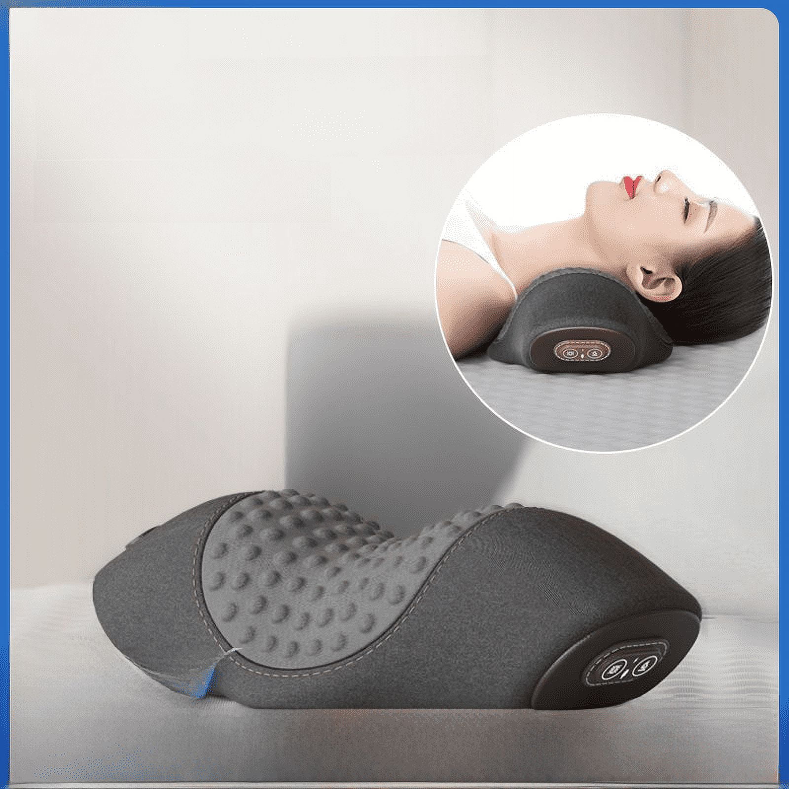Massager shoulder and neck pillow sleeping massage spine sleeping