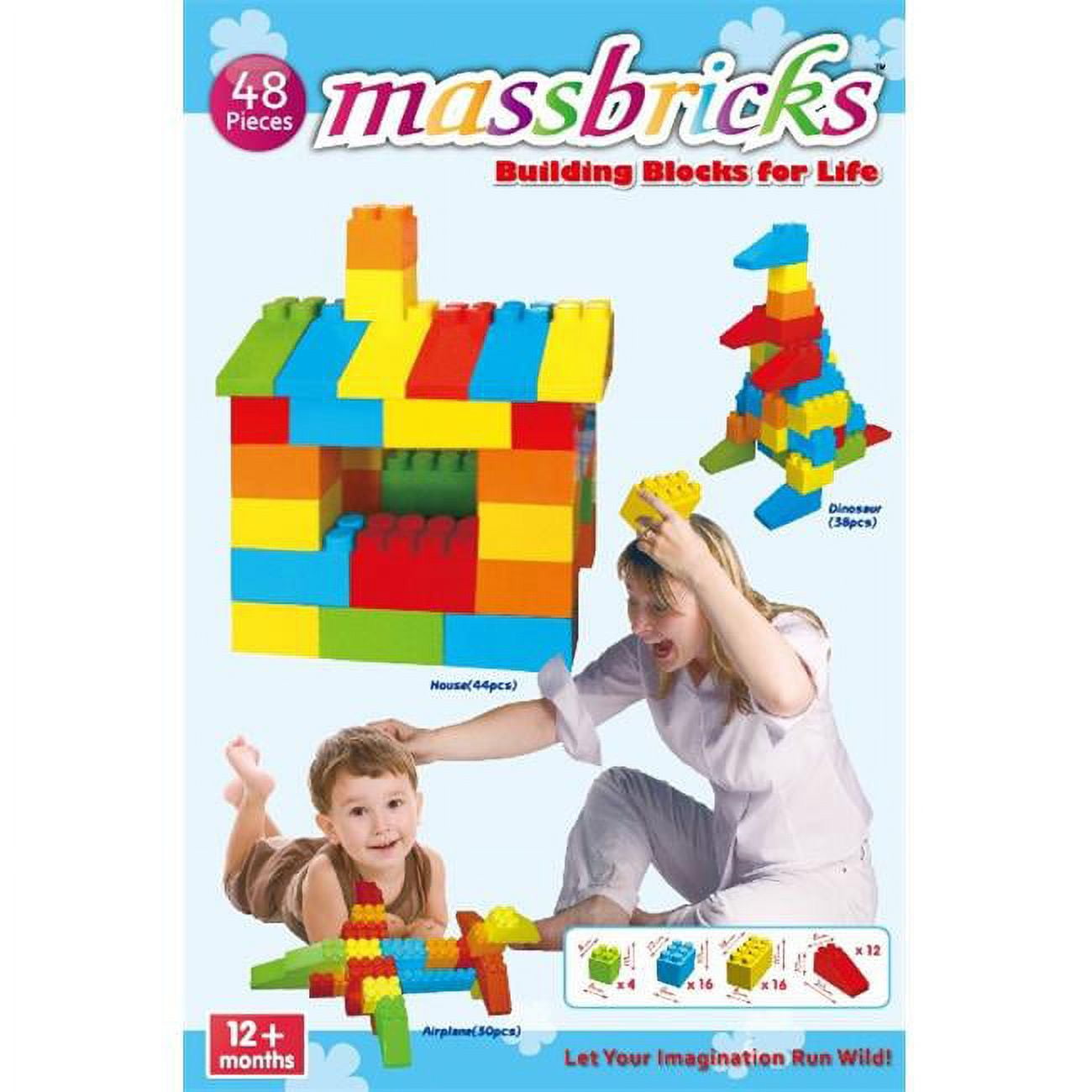 My family builders: blocs de construction magnétiques - HOPTOYS