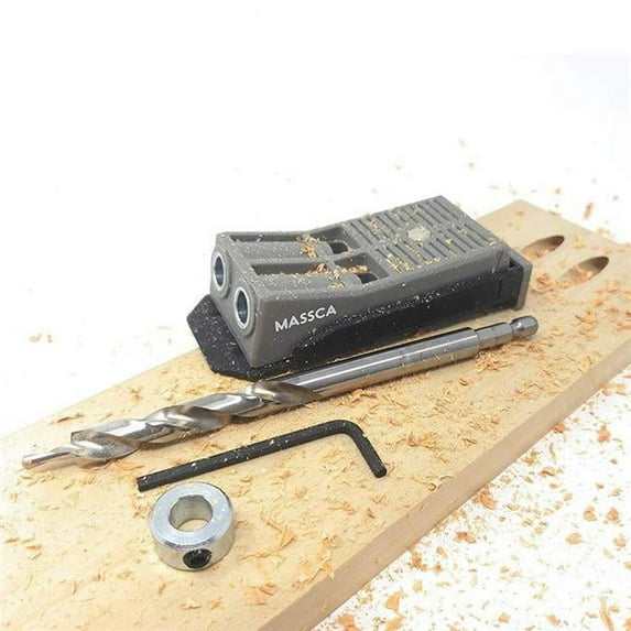 Massca Products X001QWX5U9 Twin Pocket Hole Jig Set
