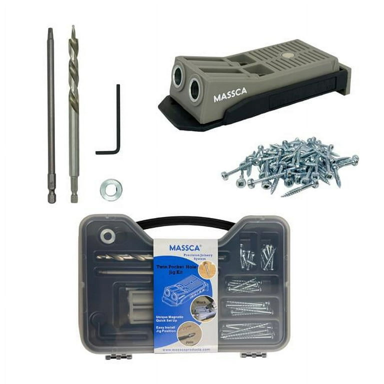 Massca twin pocket on sale hole jig set