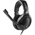 thumbnail image 1 of Massdrop x Sennheiser PC37X Gaming Headset Noise-Cancelling Microphone with Over-Ear Open-Back Design, 10 ft Detachable Cable, and Velour Earpads,Black, 1 of 12