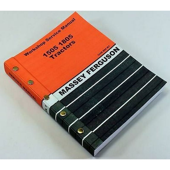 Massey Ferguson 1805 Tractor Service Repair Shop Manual Technical Workshop