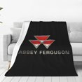 thumbnail image 1 of Massey Ferguson Blanket Large Luxury Fleece Soft Anti-Static Anti-Pilling Flannel Bed Blanket, 1 of 6