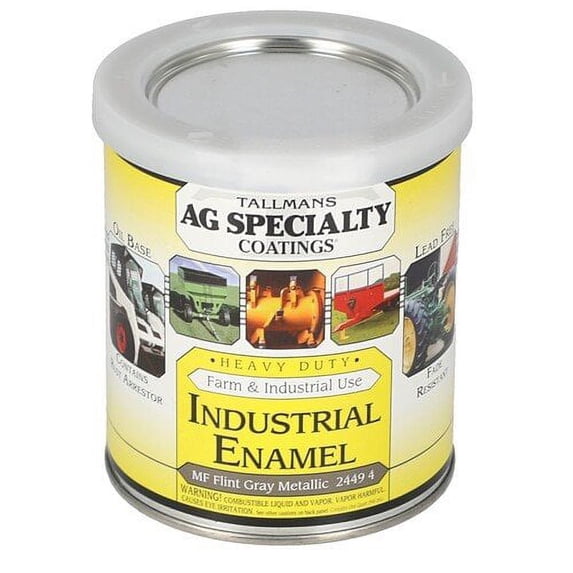 Massey Ferguson Flint Gray Metallic Tractor Paint Quart